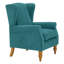 Fauteuil rembourré avec table d'appoint en bois massif-87189147