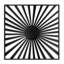 Sun Rays Burst, black gold metal wall decor, minimalist modern contemporary decor-99012582-99012583