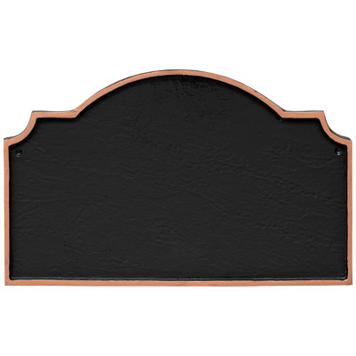 Vanderbilt Standard One Line Address Sign Plaque
