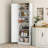 Kitchen Storage Unit, 67" Freestanding With 4 Doors And Adjustable Shelves, White For Practical Pantry Cabinet, More Space