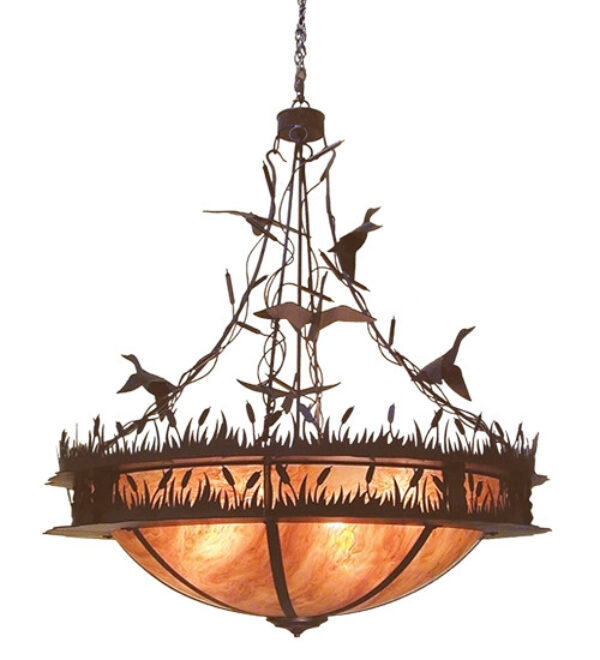 Ducks In Flight 8 - Light Unique/Statement Pendant