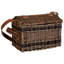 BROWN PICNIC BASKET 4 SERVES