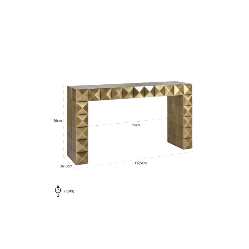 Collada 54'' W Console Table