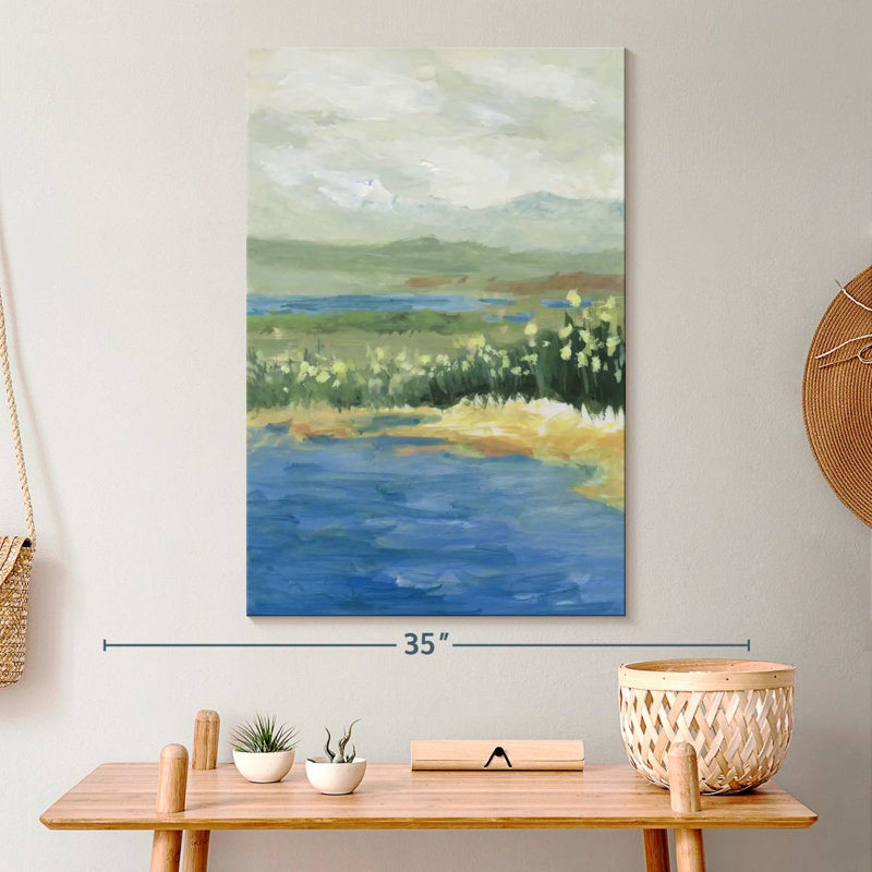 Vallée sereine, 30" H x 20" W