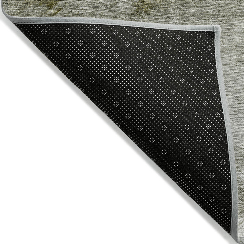 Decicco Abstract Indoor / Outdoor Rug, Round 8'