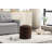 18.5'' Counter Footrest Stool,Boucle Ottoman-94413381