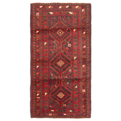 Riker Black Rug 3'4" x 6'5"