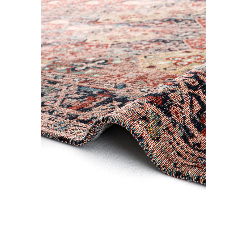 Jaclynn Oriental Chenille Indoor / Outdoor Area Rug, Runner 2'8" x 9'10"
