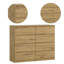 120 cm W Chest of 8 Drawers-1379802602