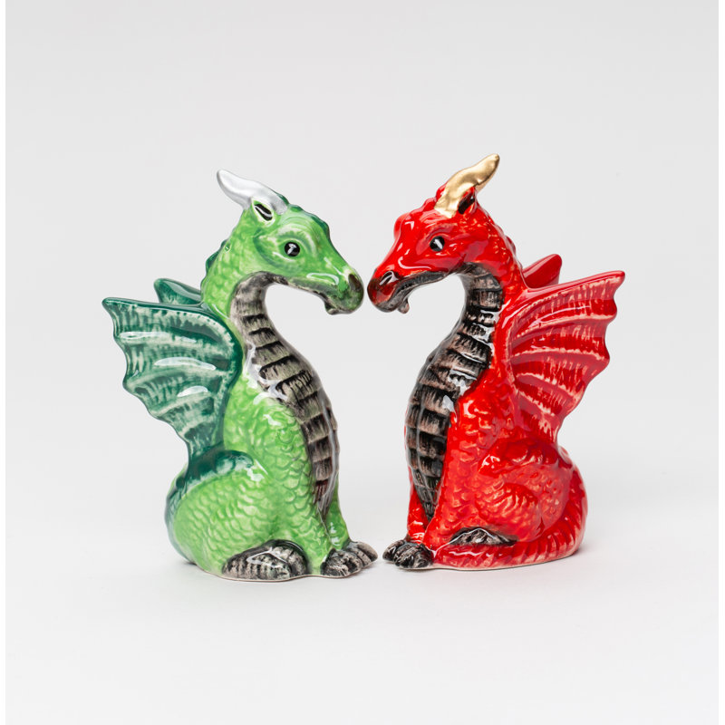 Medieval Dragon Salt And Pepper