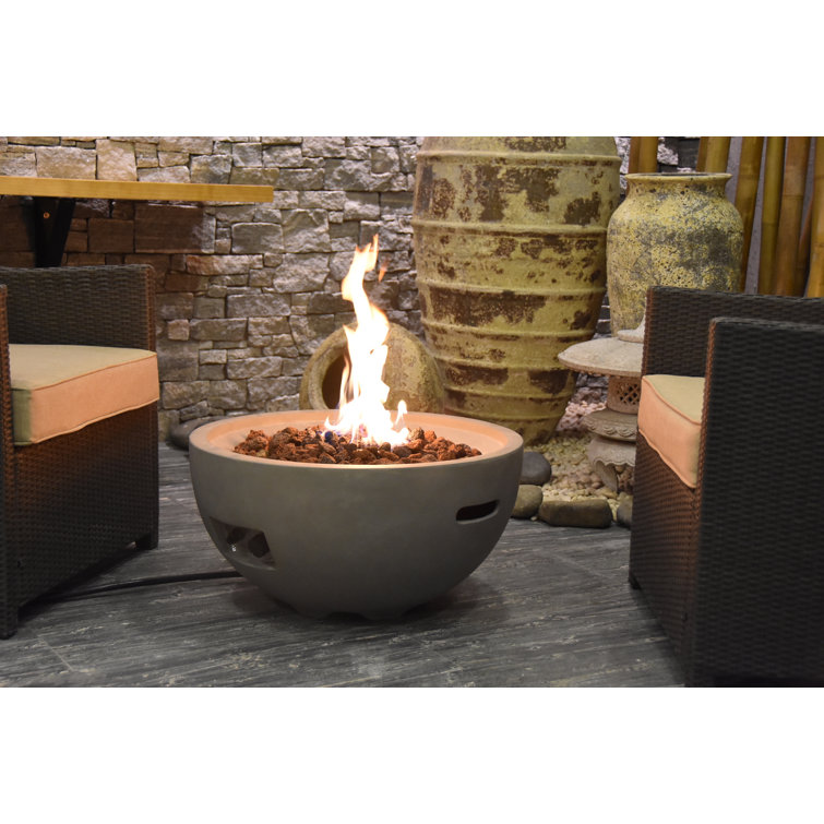 Nantucket Concrete Propane Fire Pit