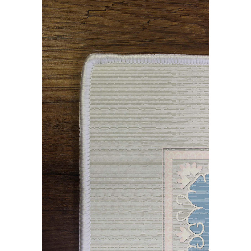 Luxurious Woven Area Rug, 100% Polyester, 23.6 x 39.4 inches | 650 g/m², 0.3 in Pile Height | Antibacterial, Non-Slip PVC Dot Underside, Machine Washable | 3D Digital Printing, Perfect for Living Room & Bedroom Decor