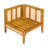 Modern Outdoor 5 Seater V-Shaped Sofa