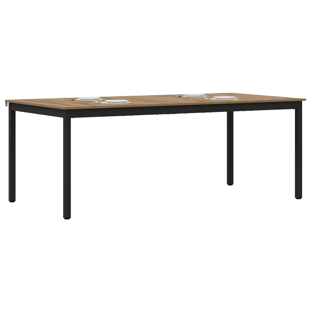 Metal Base Dining Table