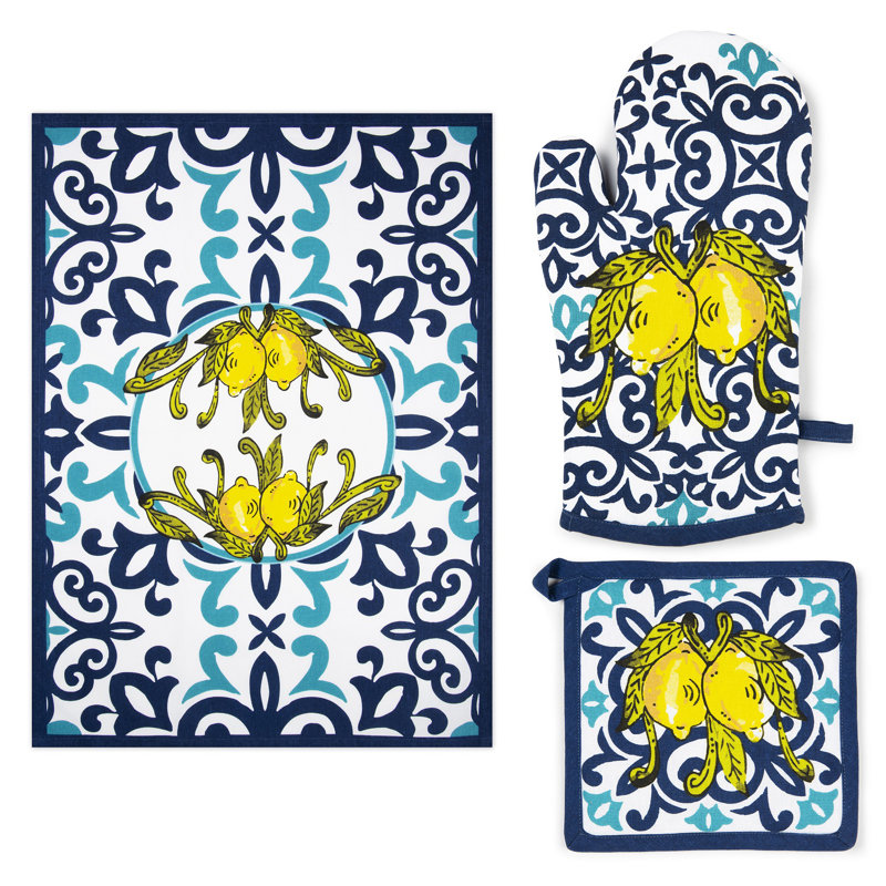Amalfi Cotton Kitchen Towel Linen Set