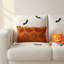 Soft Plush Pumpkin Pattern Throw Pillow