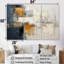 Simple Winter Landscape IV - Ensemble de décorations murales paysage d'hiver-107740555-107740556