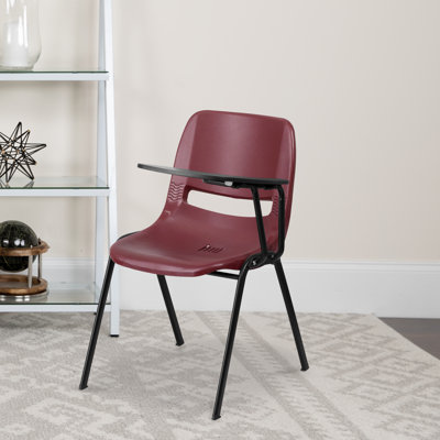 Fauteuil ergonomique Westley avec tablette rabattable pour gaucher