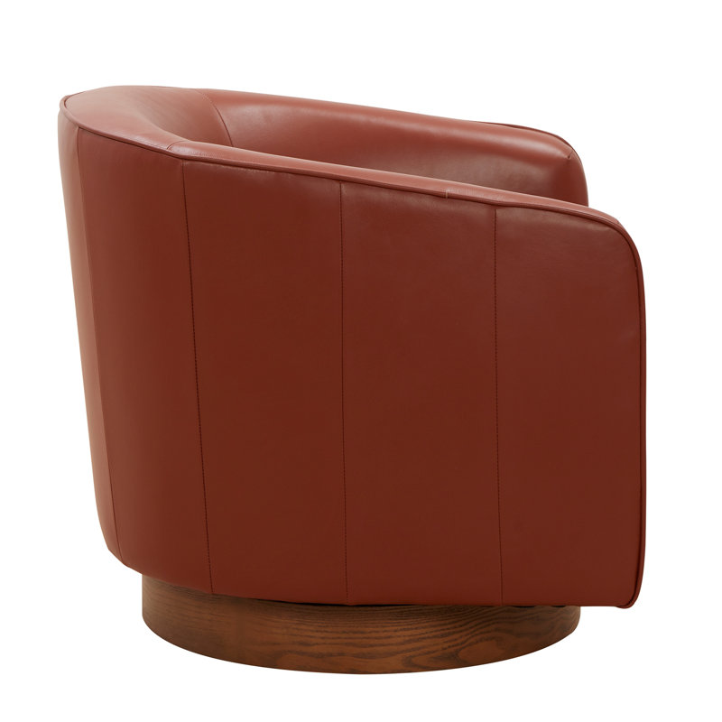 Chaise pivotante Tessa, Caramel