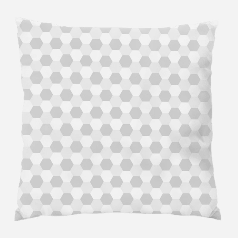 Geometric Microsuede Reversible Throw Pillow