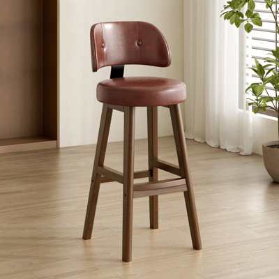 Walnut Solid back side Chair(Set of 4)