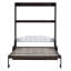 Grand lit escamotable escamotable avec coussin - Grand lit armoire pliable pour chambre d'amis, studio, bureau personnel, espresso-293453096