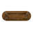 47" Wide Entryway Bench With Solid Wood Base, Brown, Wood Accent Bench Seating For 2, Dining Or Living Room, Cottage, Loft