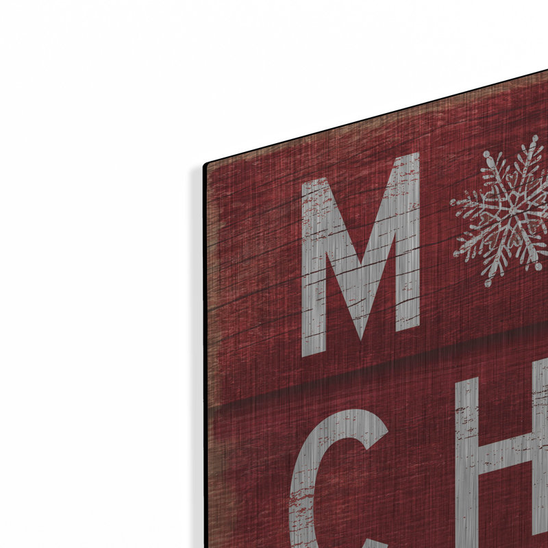 «Merry Christmas Sign 2» par Cindy Jacobs, H 16 po x l 48 po