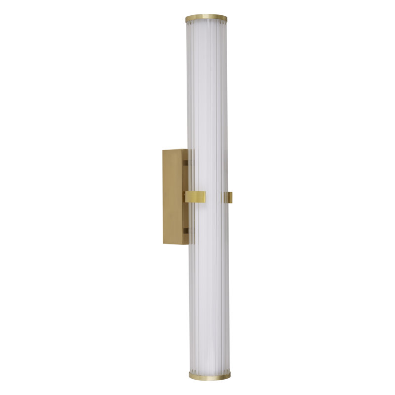 Kien LED Flush Mounted Sconce, Gold