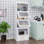 Armoire coulissante en métal de style moderne - 4 portes-117541513
