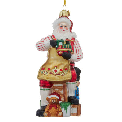Atelier Père Noël de Kurt Adler Bellissimo Glass 16,5 cm