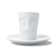Espresso Cup With Saucer, Baffled Face