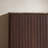 34.4"w Buffet Sideboards, 2-door Cabinet Storage With 1.97" Thick Horsforth Panels And Faux Marble Top,dark Oak