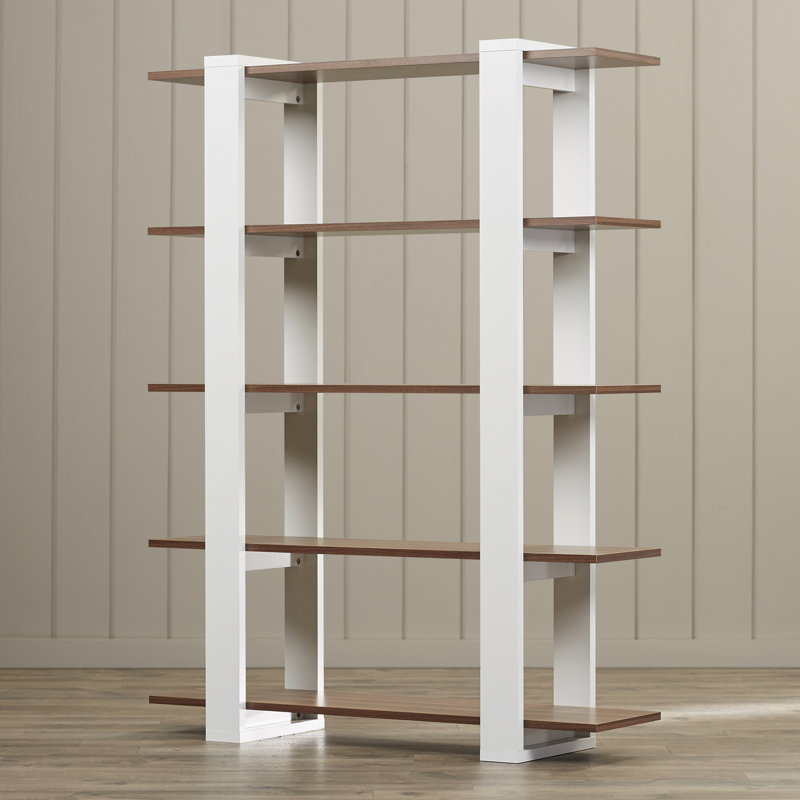 Tansy 62.4"H Wood Display Bookshelf