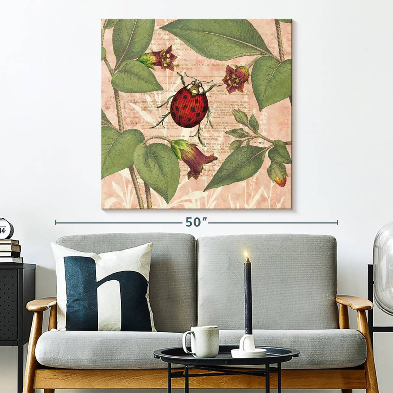 Crowle Botanical Nature Bug, 33" H x 33" W