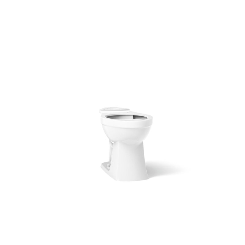 Cuvette de toilette allongée Kelston, Blanc