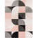 Tapis rose / gris / noir Clyte