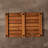Mccollough Teak Non-Slip Shower Mat