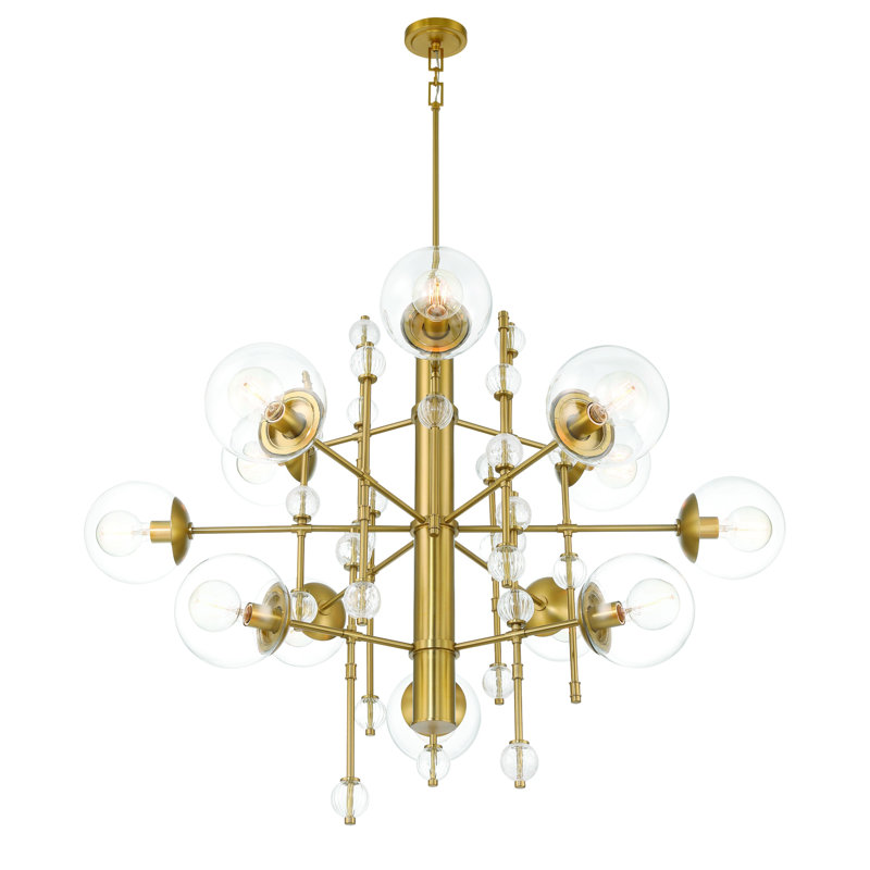 Traiton 12 - Light Dimmable Sputnik Chandelier