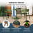 6-Person Outdoor Rectangular Dining Set-140028961