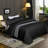 Microfiber Striped Duvet Cover Set with Pillowcases-1395946296-1395946298