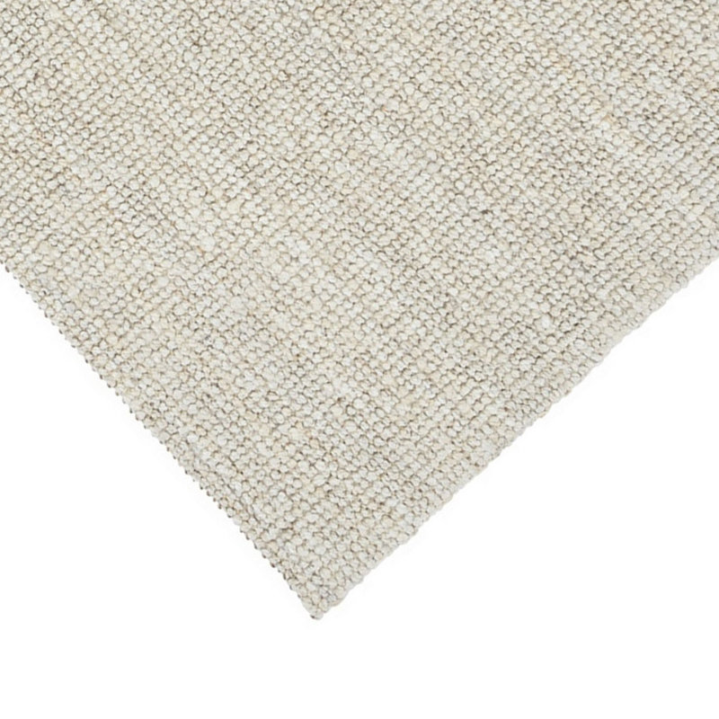 Chunky Area Rug in Ivory, Rectangle 5' x 8'
