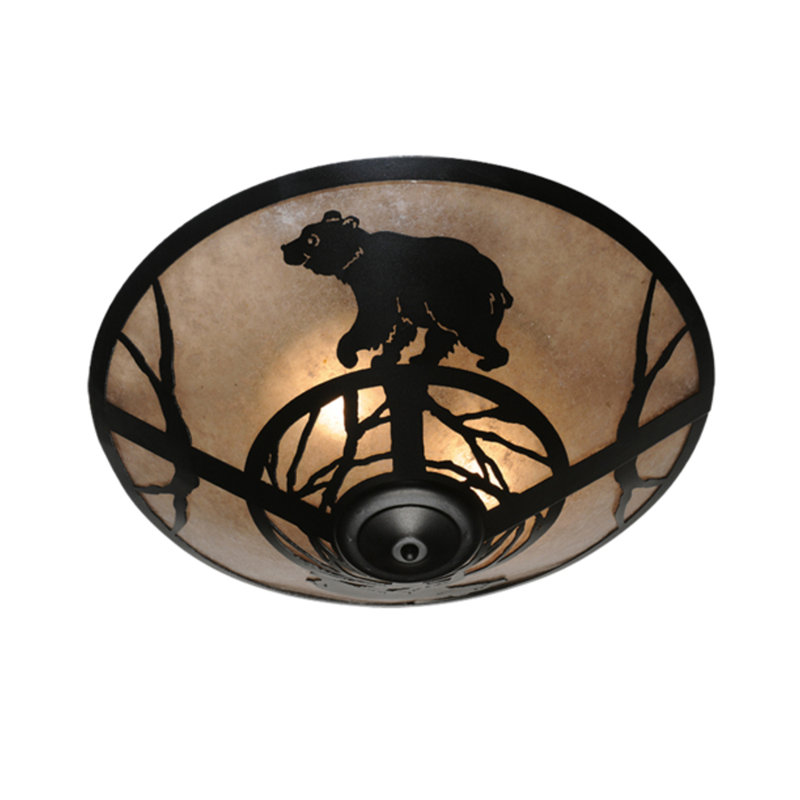 Janas Acrylic Flush Mount