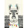 Party Llama III - Wrapped Canvas Print