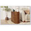 Table de bout avec station de charge, table d'appoint avec tiroirs, aucun assemblage requis