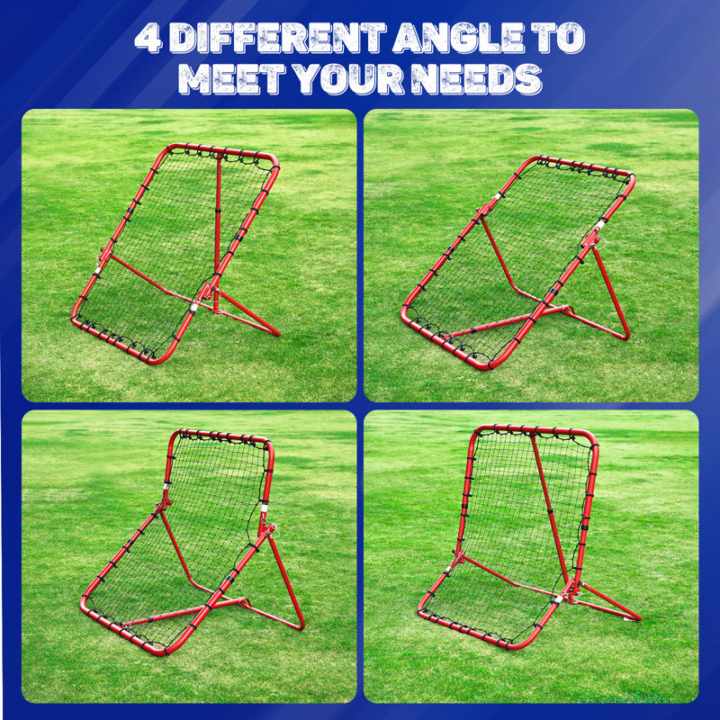 OXYGIE Baseball Rebounder Net Heavy Duty PitchBack Net
