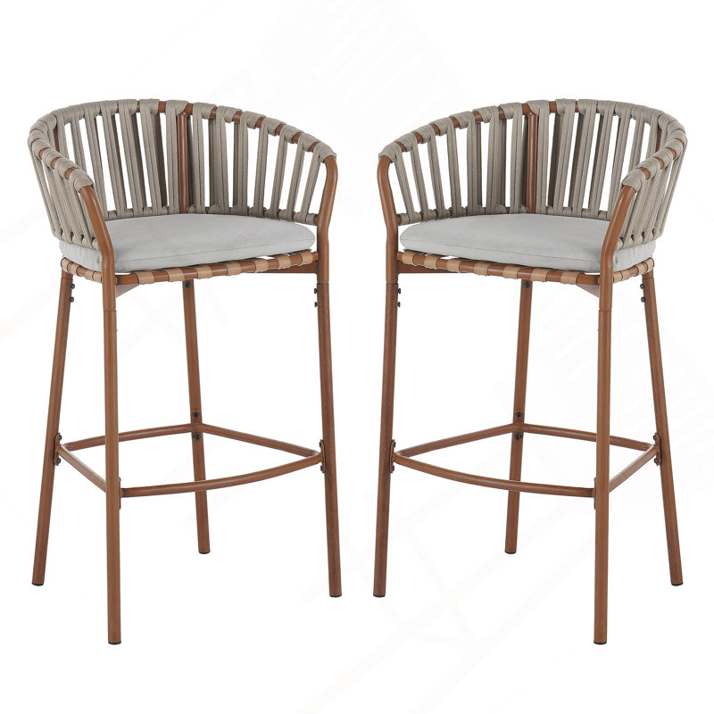 Ensemble de 2 tabourets de bar Lodi