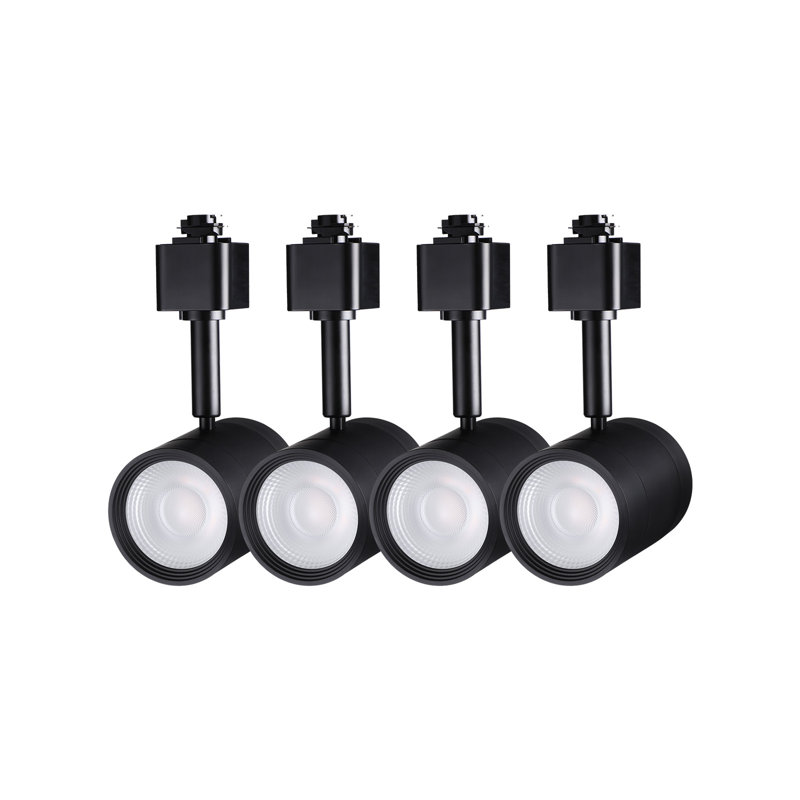 Têtes d'éclairage DEL sur rail à intensité variable, projecteurs de type H, 600 lm, 8,5 W, CRI90, angle de faisceau de 36 °, blanc doux 2700 K
