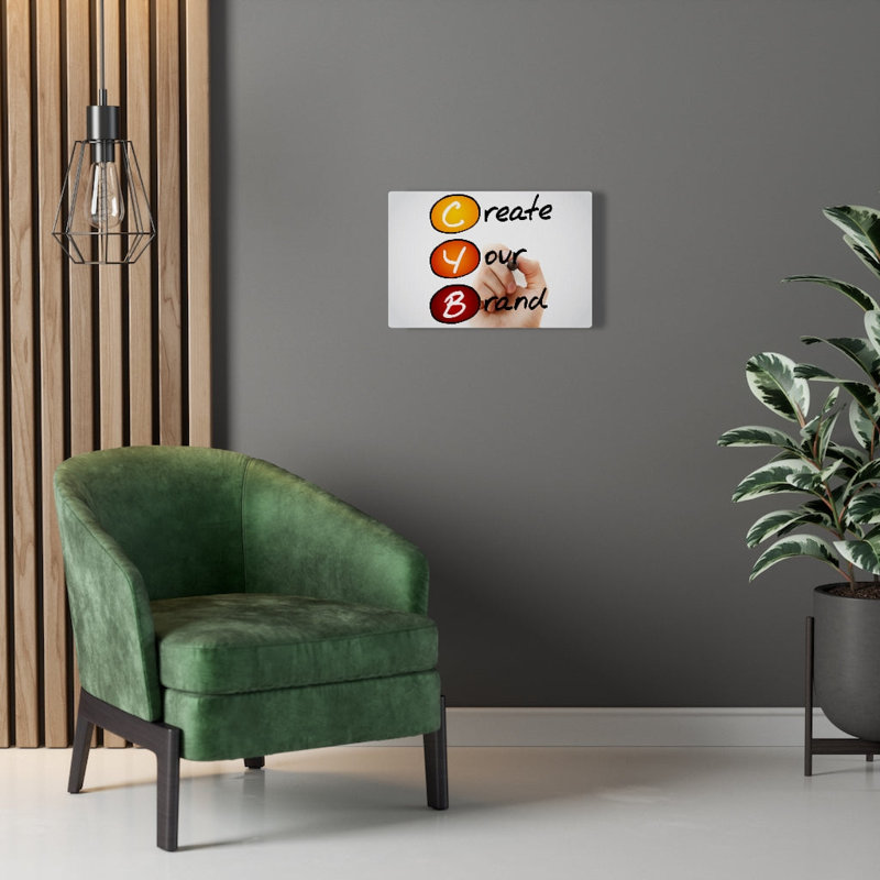 Create Your Brand - Wrapped Canvas Print