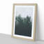 Snowing upon the Trees in Abstract - Picture Frame Graphic Art Print-55725883-55725888
